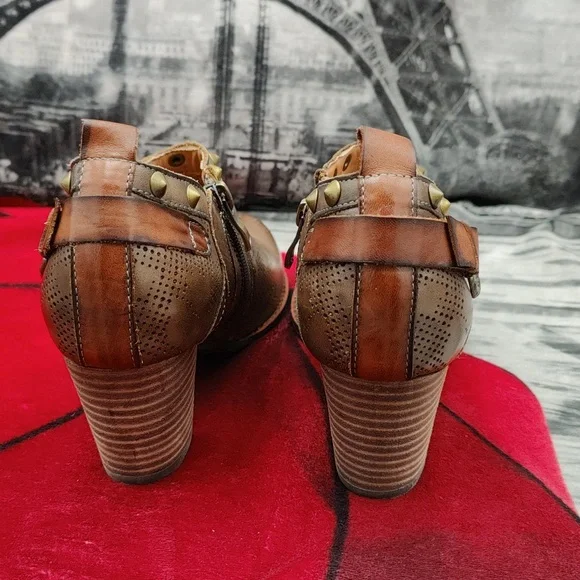 L' Artiste by Spring Step Kacie Ankle Booties 6.5-7 - Picture 4 of 11